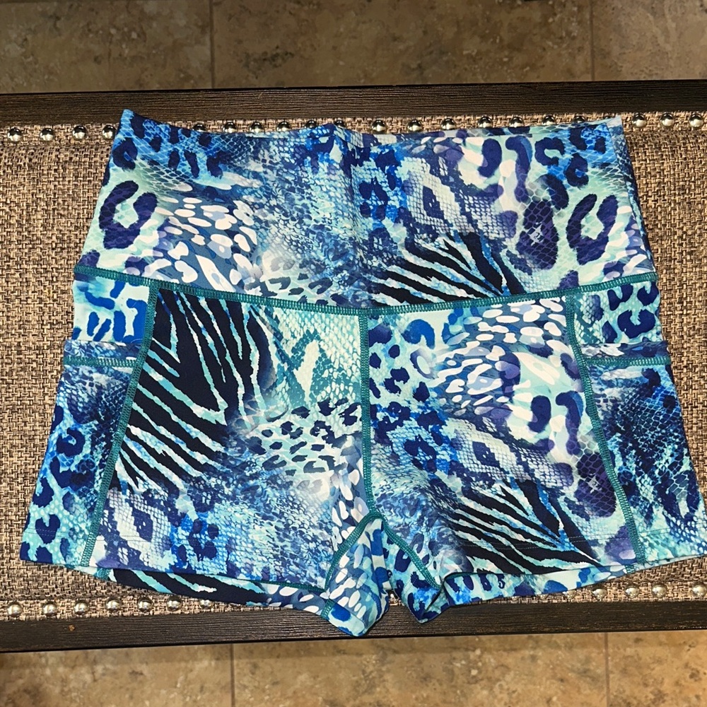 Constantly Varied Gear Blue Animal Print Women's Shorts
